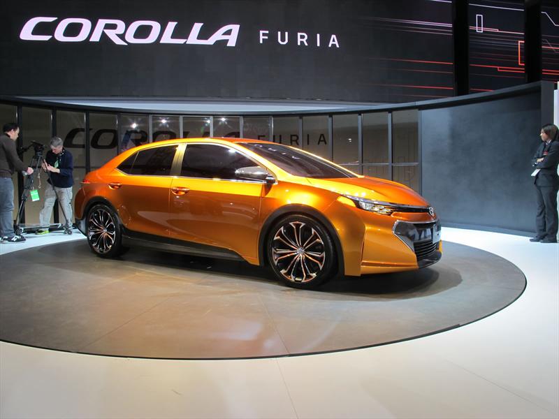Toyota Corolla Furia Concept en vivo
