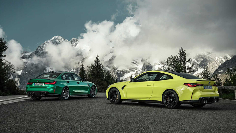 BMW M3 sedán y M4 coupé 2021