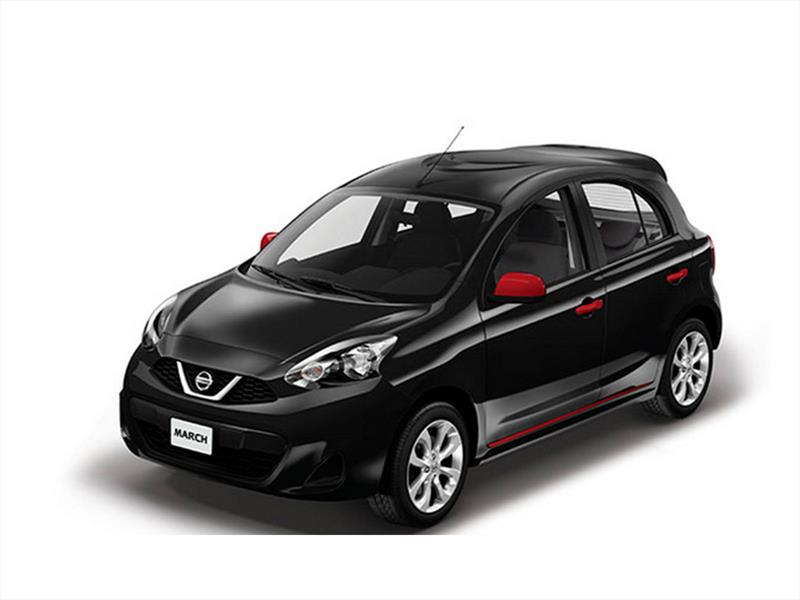 Nissan march белый