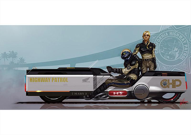 Honda "CHiPs" 2025 Traffic Crawler