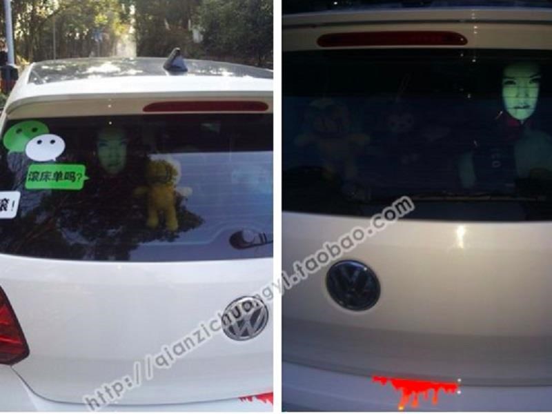 Calcomanías reflectantes fantasmagóricas