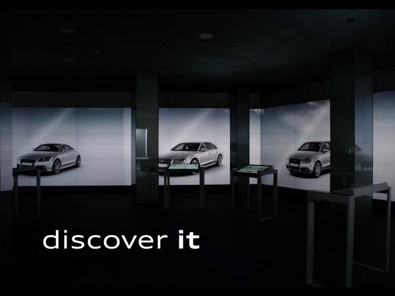 Audi City Londres con sistema Kinect