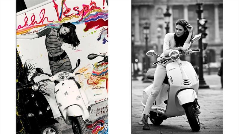 La historia de Vespa