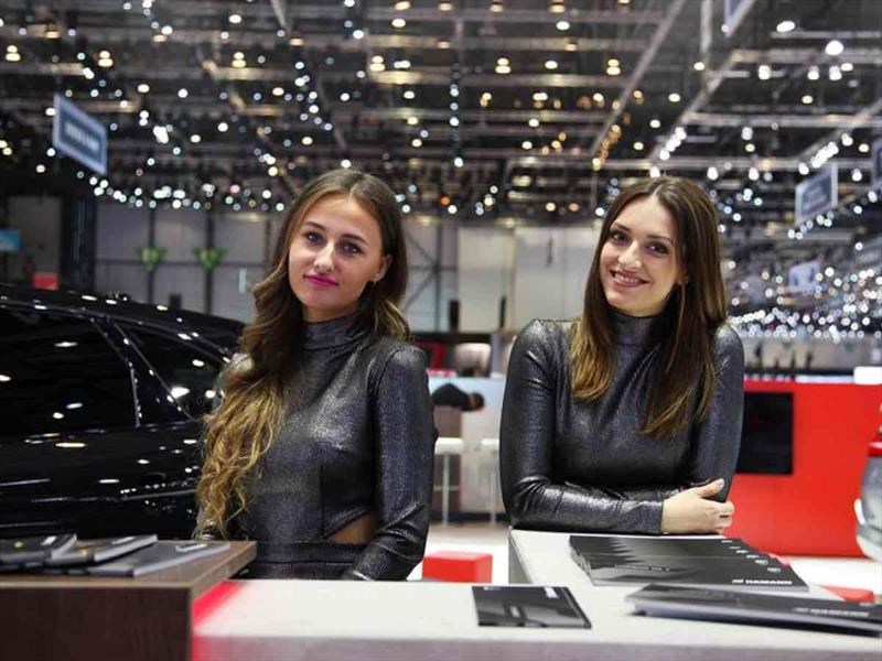 Las chicas del Auto Show de Ginebra 2017