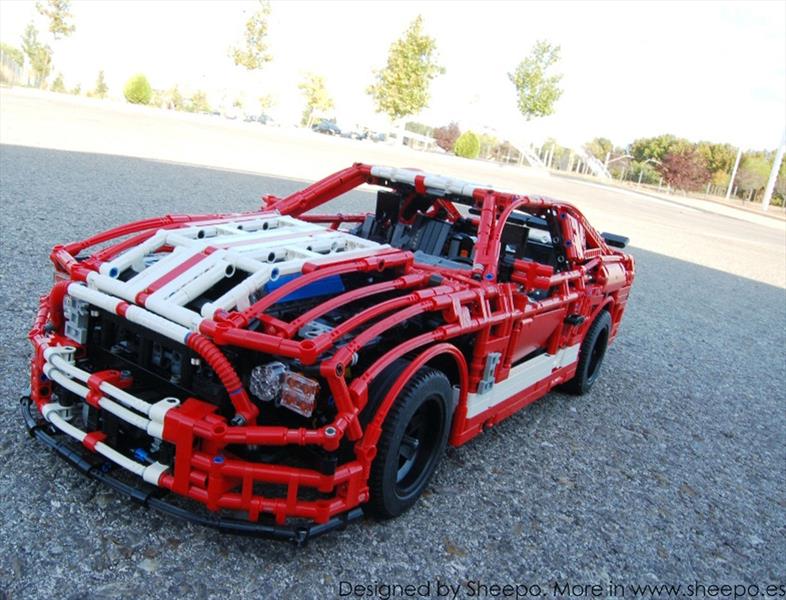 Crean un Shelby Mustang de Lego