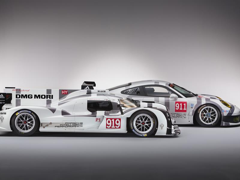 Porsche 919 Hybrid y 911 RSR en Ginebra