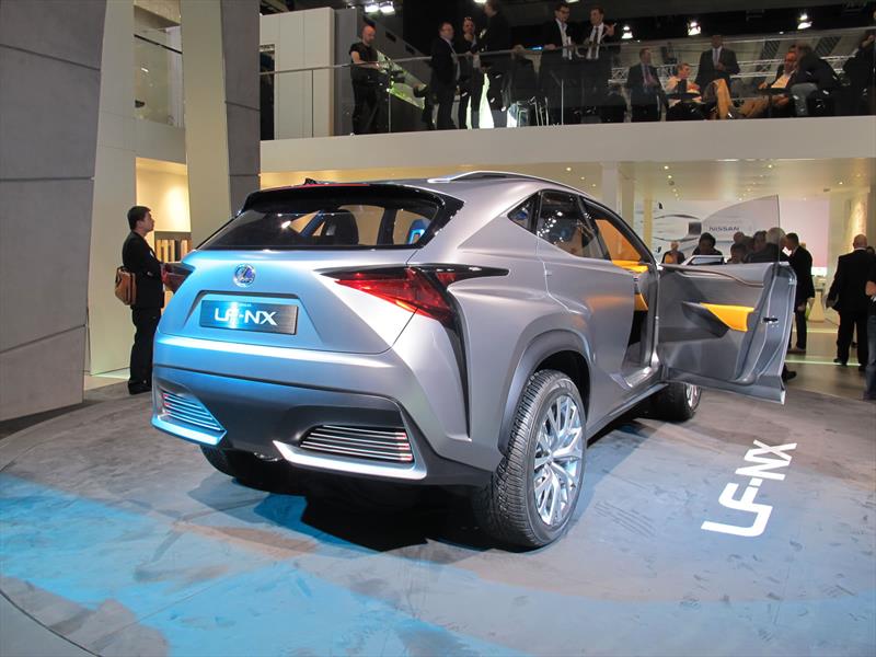 Lexus LF-NX Crossover Concept se presenta