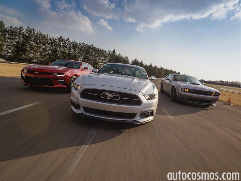 Comparativa: Mustang vs Camaro vs Challenger