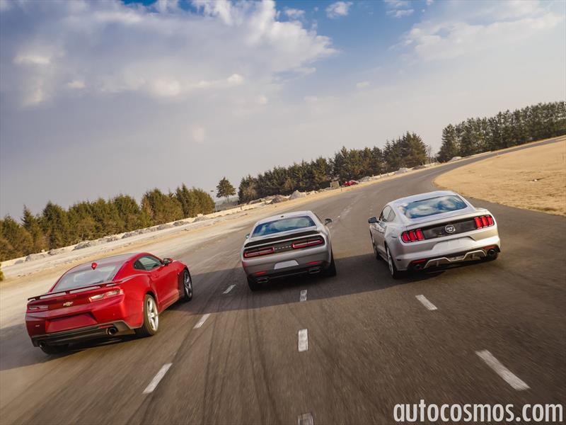 Comparativa: Mustang vs Camaro vs Challenger