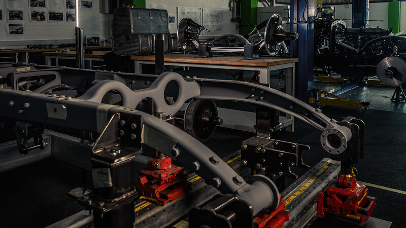 Bentley Blower Continuation - Fabricación