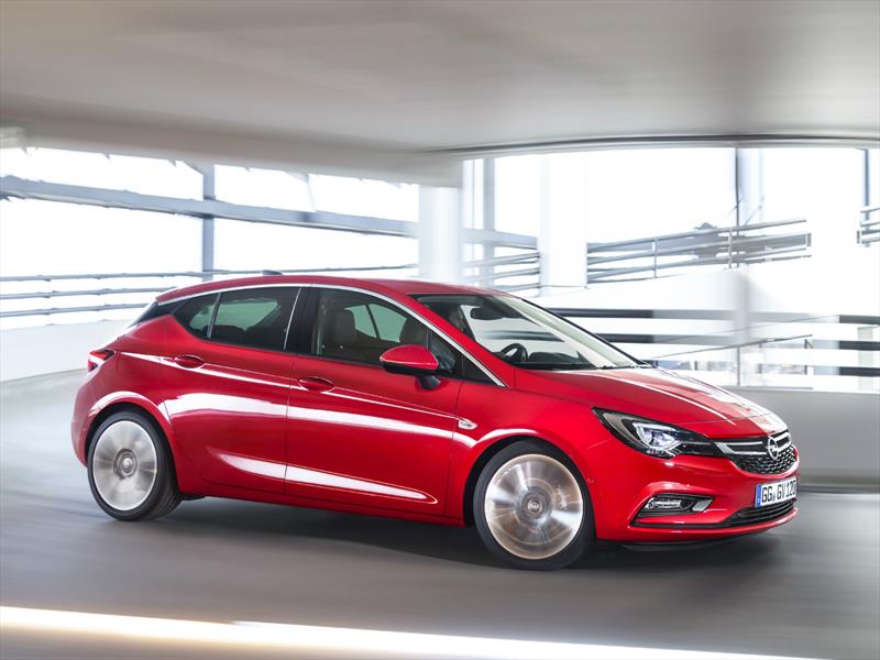 Opel Astra en Frankfurt