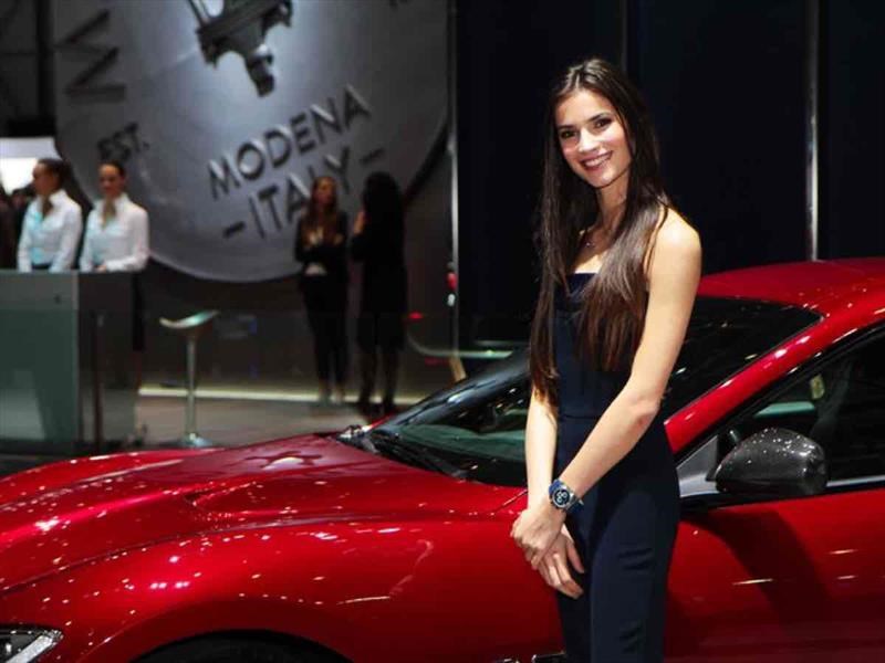 Las chicas del Auto Show de Ginebra 2017