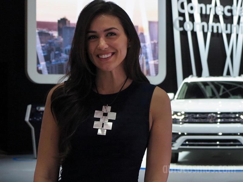 Las chicas del Salón de Detroit 2017