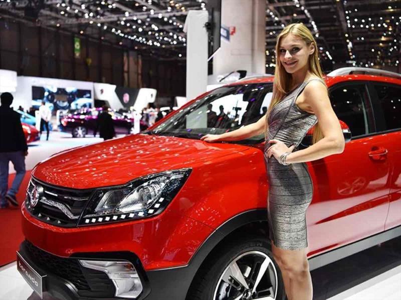 Las chicas del Auto Show de Ginebra 2017