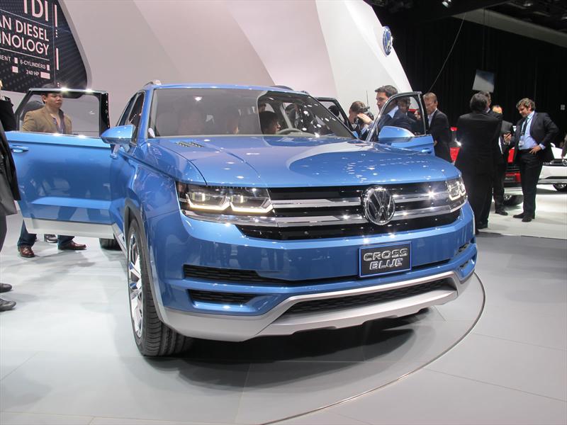 Volkswagen CrossBlue Concept en vivo
