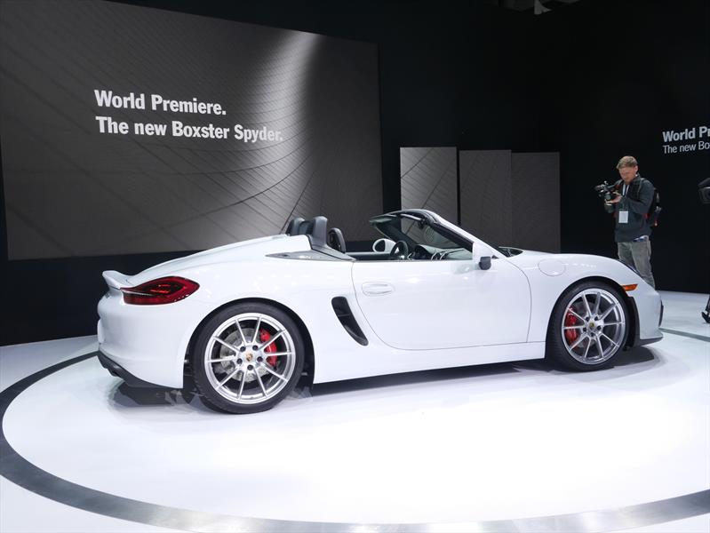 Porsche Boxster Spyder 2016