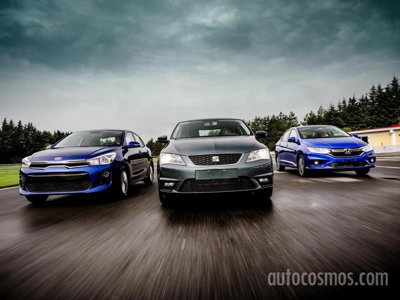 SEAT Toledo VS Honda City VS KIA Rio Sedán
