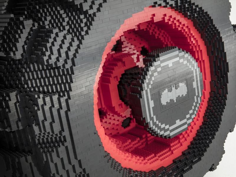 Batimóvil al estilo LEGO