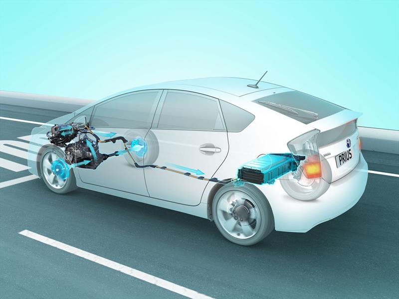 ¿Cómo funciona el Toyota Prius híbrido?