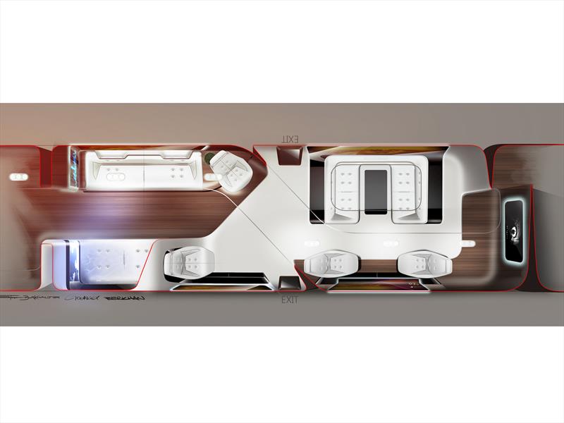 Cabinas para jets por Mercedes-Benz y Lufthansa