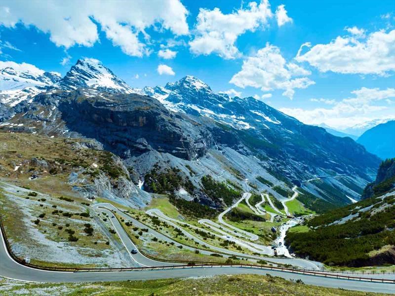 Paso de Stelvio, Italia