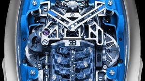 Este reloj que imita el motor del Bugatti Chiron vale casi $7 millones de pesos