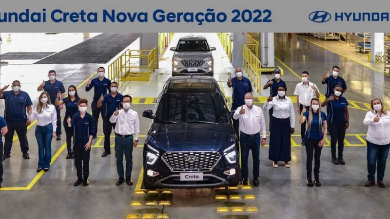 Nuevo Hyundai Creta, que vendría a Argentina, ya se produce en Brasil