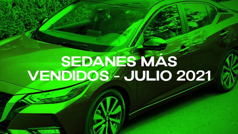 Sedanes más vendidos en Colombia en julio de 2021