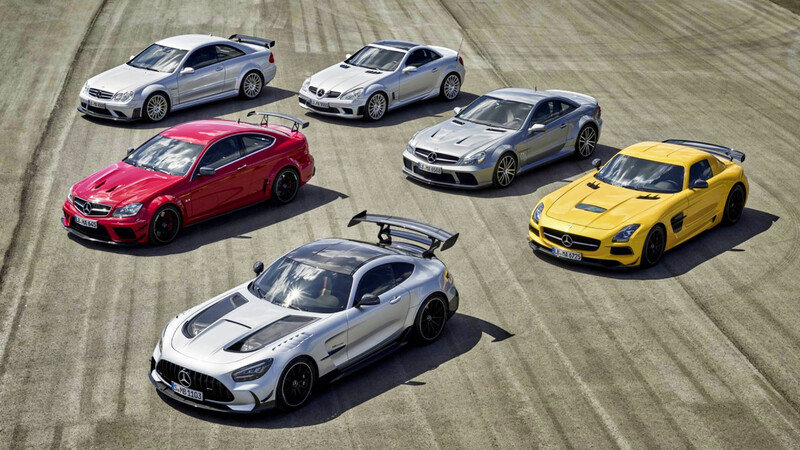 Estos son los antecesores del Mercedes-AMG Black Series GT