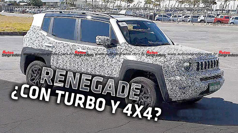 Ahora afirman que el Jeep Renegade Turbo tendrá versiones 4x4