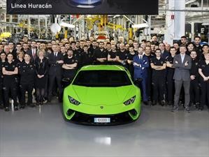 Lamborghini Huracán alcanza 10,000 unidades producidas