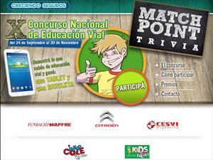 Citroën te invita a participar del concurso “Match Point Trivia”