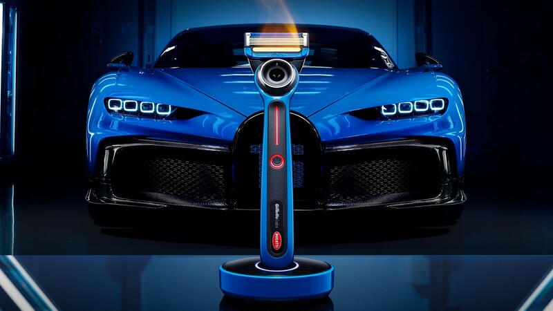 Esta máquina de afeitar eléctrica está inspirada en el Bugatti Chiron
