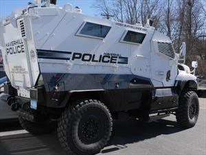 Carros antimotines estadounidenses equipan cámaras IP