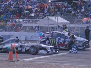 Video: Ken Block Vs Lewis Hamilton o la F1 Vs el Rally