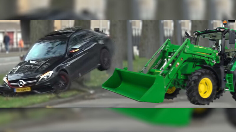 Empleado de Mercedes destruye 69 autos tras ser despedido durante la pandemia