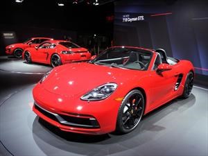 Porsche 718 Boxster y Cayman GTS 2018, más poderosos y equipados