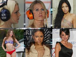 Las novias de la Fórmula 1