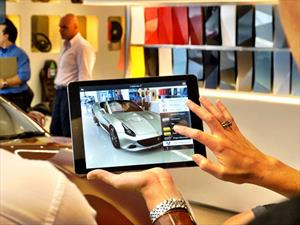 Ferrari tiene una app de realidad aumentada en sus distribuidores