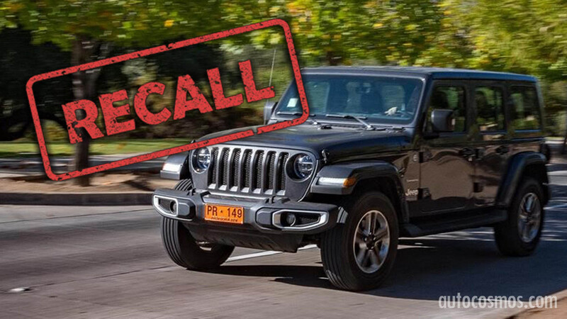Recall para Jeep Wrangler
