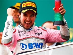 Checo Pérez es el piloto mexicano con más podios en F1