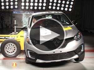 Renault Captur tiene cuatro estrellas en las pruebas de choque de Latin NCAP