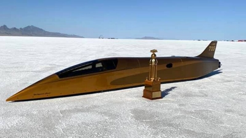 Este es el auto con motor de combustión más rápido del mundo; superó los 750 kmh