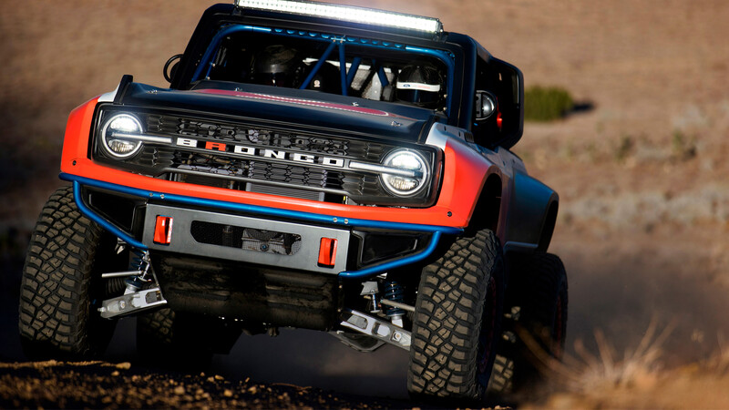 Ford Bronco DR, creada para correr en el desierto