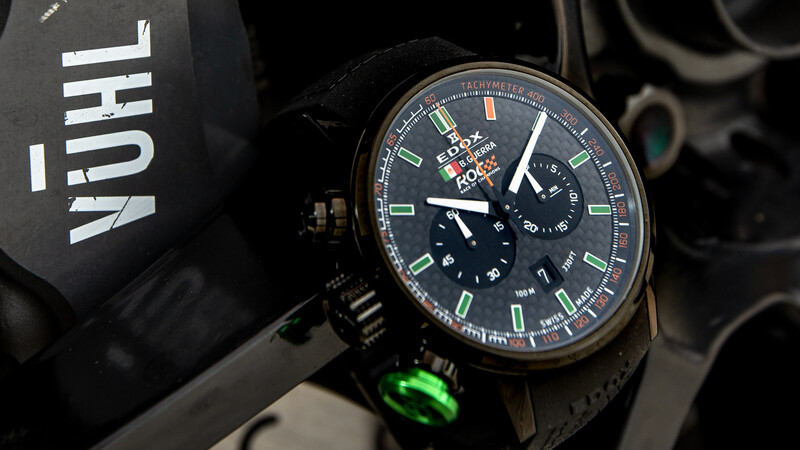 Edox Chronorally edición ROC/Benito Guerra llega a México, un cronógrafo de carreras