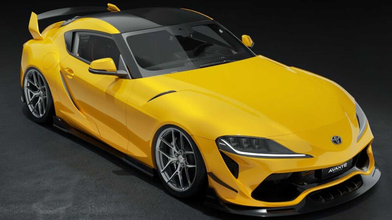 Avante ensaya diseño para el Toyota Supra, el render luce bastante atractivo