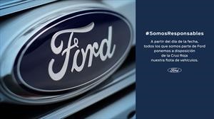 Coronavirus: Ford pone sus unidades a disposición de la Cruz Roja Argentina