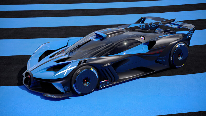 Bugatti Bolide en búsqueda de los 500 km/h