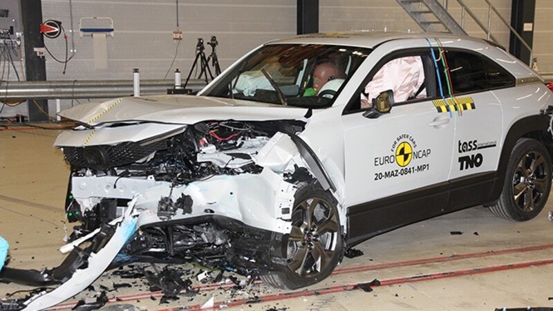 Mazda MX-30 recibe 5 estrellas de Euro NCAP