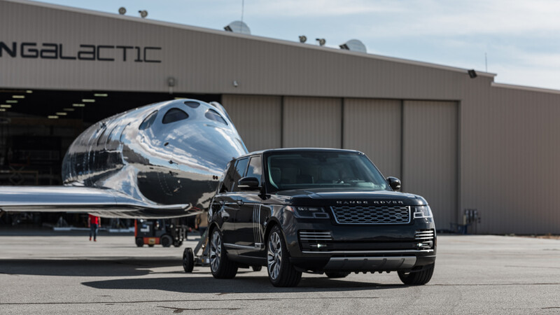 Land Rover participa en el inicio de la era de los viajes espaciales comerciales